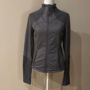 Y2K Rare Lululemon athletica Dark Gray Define Jacket Believe a size 6